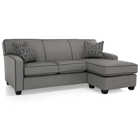 Contemporary Sofa with Chaise